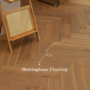 Suelo de Madera Maciza de Caoba de Tres Capas Personalizado, 13 mm, Moderno, para Interiores, Calefacción por Suelo Radiante, Compuesto Multicapa, Dormitorio ABC - Product Image 3