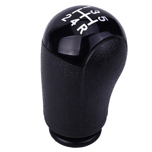 Ford Car Gear <b>Shift</b> <b>Knob</b> 5 Speed 6 Speed Leather Ergonomic <b>Shift</b> Lever Handle For Focus Fiesta 2009 2012 - Product Image 1