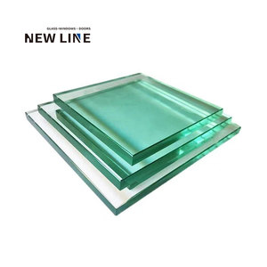 Altamente trasparente basso ferro da costruzione industriale in vetro solido galleggiante resistenza alla flessione uso esterno bagno scala cucina - Product Image 4