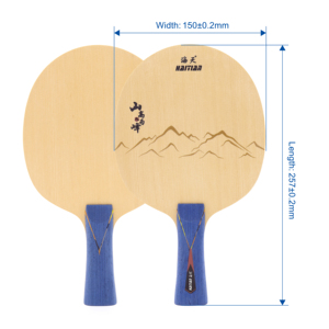 Lama Professionale <span class=keywords><strong>da</strong></span> <span class=keywords><strong>Ping</strong></span> <span class=keywords><strong>Pong</strong></span> in Fibra di Carbonio ALC Aramidica Blu Nera con Anima in Hinoki Kiri a 7 Strati - Product Image 2