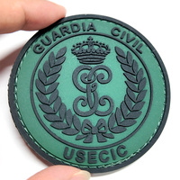 Écussons personnalisés en PVC caoutchouté écologique, motifs 3D en relief (fleurs/lettres/cœurs) avec fermeture auto-agrippante pour vêtements et chapeaux