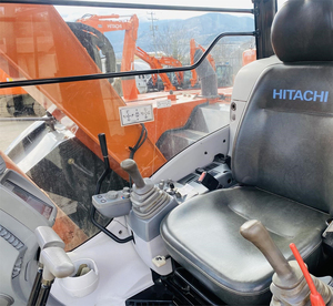 Miniexcavadora de orugas Hitachi ZX75US de 7 toneladas usada original, buen estado, motor Yanmar, bomba hidráulica, maquinaria de construcción - Product Image 4