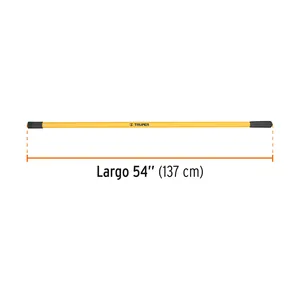 Truper attrezzi da giardino accessori confezione da 6 54 \ "manico in fibra di vetro per pale rastrelli e martelli - Product Image 2