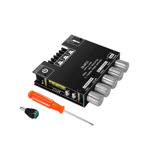 Módulo amplificador digital Bluetooth ZK-MT21 de 50W*2 100W y 2.1 canales con subwoofer de tonos altos y bajos - Product Image 1