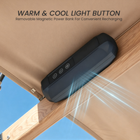 Parasol cantilever de luxe en aluminium pour jardin et extérieur, avec finition imitation bois, éclairage LED et inclinaison réglable