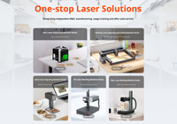 Machine de gravure laser WAINLUX X2 à double tête laser (diode/fibre) pour graver le métal, le bois, le cuir, les t-shirts, la pierre, le verre, le caoutchouc