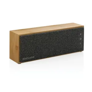 Altavoz inalámbrico Wynn de 10W, bambú, dispositivos sostenibles - Product Image 1