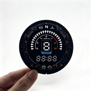 Autocollant graphique personnalisé pour tableau de bord de moto, panneau de commande, autocollant adhésif en PVC PET imprimé à l'écran - Product Image 1