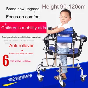 Rodillera plegable ajustable para muletas y ruedas con reemplazo de freno para lesiones en los pies Scooter de dirección ajustable - Product Image 3