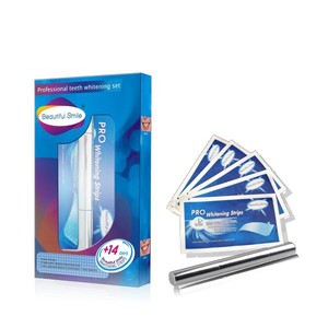 Sabor a menta 6% HP Beautiful Smile Elastic doble gel tiras de blanqueamiento de dientes - Product Image 4