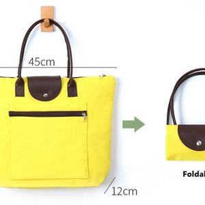 Sacs de courses portables, imperméables, réutilisables, grande capacité, recyclés, pliables, fabriqués en usine (OEM/ODM) - Product Image 2