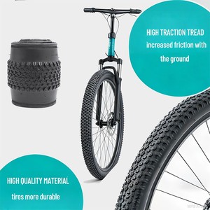 Neumáticos de Bicicleta de Carretera Duraderos de 29x2.10 Pulgadas para Bicicletas de Montaña y Carretera, Uso Urbano, Piezas de Bicicleta - Product Image 5
