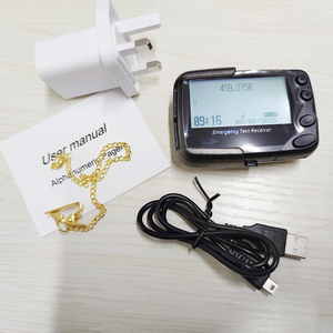 Pager sans fil alphanumérique multilingue, 137-930 MHz, programmable POCSAG, pour services commerciaux, restauration et médicaux - Product Image 1