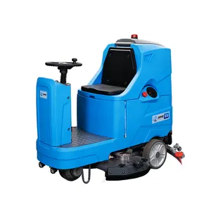 ZMX-X8 Electric Ride-On Road Cleaning Truck Machine Multi-Function High Pressure Dust Collector Hotels Farms New Battery