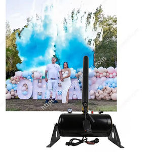 Potente Máquina <span class=keywords><strong>El</strong></span>éctrica de Confeti, Serpentinas y Polvos Holi con Control Remoto para Fiestas de Revelación de Género, Baby Shower y Bodas - Nueva Versión - Product Image 2