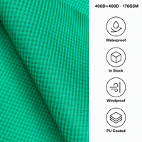 Tissu Oxford enduit PU 3+2 en nylon, imperméable et coupe-vent, poids moyen, jacquard, pour usage extérieur