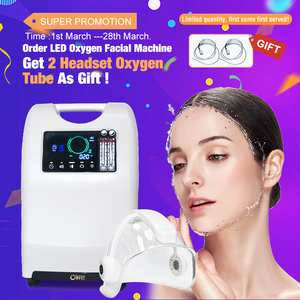 Vẻ Đẹp Spa Sử Dụng Trẻ Hóa Da Hyperbaric Oxy Máy Bay Phản Lực Trị Liệu Mặt Nạ Máy Oxy Mặt Làm Trắng Máy Cho Chăm Sóc Da - Product Image 3