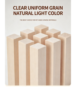 Blocchi <span class=keywords><strong>di</strong></span> <span class=keywords><strong>Legno</strong></span> <span class=keywords><strong>di</strong></span> <span class=keywords><strong>Tiglio</strong></span> Naturale Premium, Materiale Grezzo <span class=keywords><strong>per</strong></span> Scultura e Lavorazione Artigianale Fai-da-Te - Product Image 4