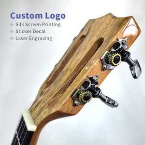 23 Inch Ukulele Weathered Wood Grain Plywood High‑Gloss Finish 4 <b>String</b> Beginner Acoustic Musical <b>Instrument</b> - Product Image 3