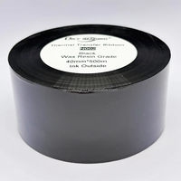 Ruban de transfert thermique en résine de cire TTR à tête plate N002 pour l'impression de codes-barres et d'étiquettes de produits sur PET, PP et synthétiques