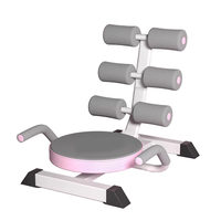 Appareil d'exercice abdominal pliable en métal pour le remodelage du ventre et l'amincissement, aide aux sit-ups pour l'exercice à domicile