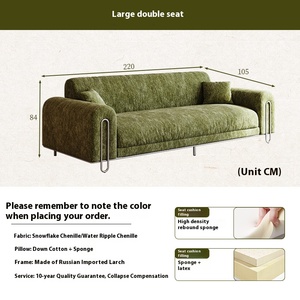 Divano Modulare <span class=keywords><strong>di</strong></span> Lusso in Ciniglia Modello 2025 con Gambe in Acciaio Inox per Salotti Moderni - Product Image 5