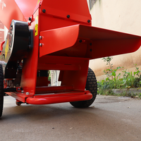 Broyeur de bois à moteur à essence Loncin/Ducar 15HP homologué CE TUV pour usage domestique, lames de broyeur, broyeur de bois
