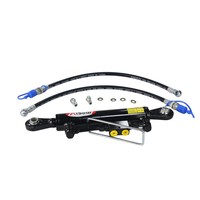 Cilindro de Pistón Hidráulico para Barra Superior de Tractor, Tapa de Seguridad para Cerca de Eslabones de Cadena - Nueva Construcción de Acero