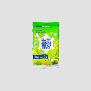 High Quality Powerful Cooling Water Tissue 25 Sheets Lime Green Tea Scent Face Wishing at Low Price - Product Image 2