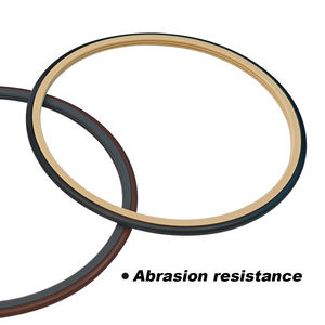 حلقة إحكام DRS للختم الهيدروليكي للمكبس/القضيب، مقاومة للتآكل والضغط، مصنوعة من مواد البولي يوريثين/النتريل/الفلكونيل للاسطوانات الهيدروليكية - Product Image 6