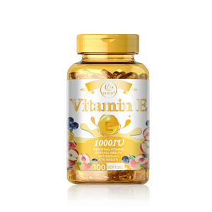Cápsulas de Vitamina <span class=keywords><strong>E</strong></span> 1000 UI para Aclarar la Piel y Antienvejecimiento - Mejora el pH de la Piel, Aumenta la Antioxidación, Apoyo para los Ojos y el Sistema Inmunitario - Product Image 2