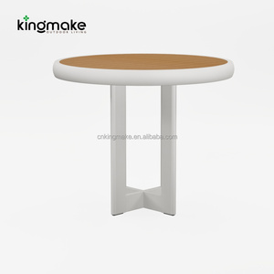 Ensemble <span class=keywords><strong>de</strong></span> meubles d'extérieur modernes, table et chaises <span class=keywords><strong>de</strong></span> restaurant d'hôtel, accoudoirs en teck, <span class=keywords><strong>chaise</strong></span> <span class=keywords><strong>de</strong></span> jardin stable pour l'extérieur - Product Image 6