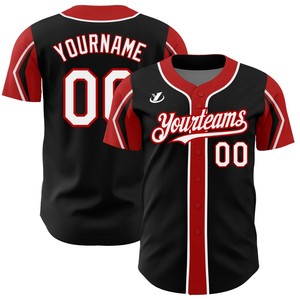 Custom baseball shirt en trainingsshirt met full sublimatie design, complete team uniform set voor competitiewedstrijden en training - Product Image 1