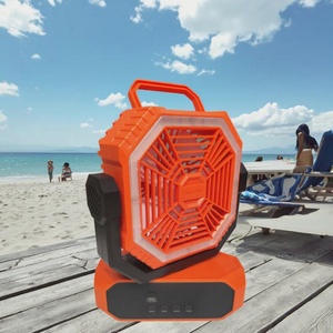 2025 Customized Battery-Powered Electric <b>Fan</b> Portable <b>Remote</b> <b>Control</b> Timing <b>Fan</b> for Car Outdoor Use - Product Image 4