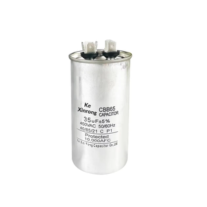 <span class=keywords><strong>Condensateur</strong></span> de démarrage de moteur de <span class=keywords><strong>climatiseur</strong></span> 500V CBB65A pour compresseur de climatisation, ventilateur de condenseur, cylindrique - Product Image 3
