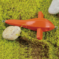 Leurre de pêche Selco imprimé en plastique rigide, type Teaser Bird, pour la pêche à la traîne, excitateur de poissons pour thon et marlin de mer.