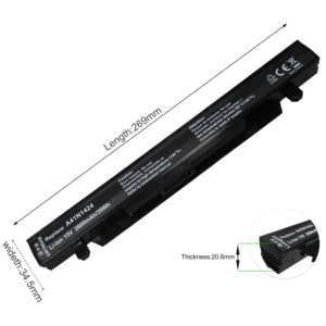 แบตเตอรี่แล็ปท็อป A41N1424สำหรับ ASUS ROG ZX50 ZX50J ZX50JX ZX50V ZX50VW GL552 GL552VW <span class=keywords><strong>GL552V</strong></span> GL552JX GL552J - Product Image 4