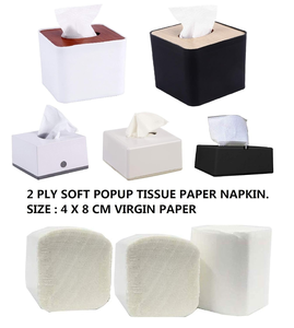 Pañuelos de Papel Reciclado Desechables Suaves y Ecológicos, Solución Ecológica para la Oficina, Papel Facial - Product Image 4
