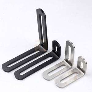 Support mural en forme de L Support d'angle de connexion Support d'étagère Code d'angle à angle droit pour connecteur en bois - Product Image 3