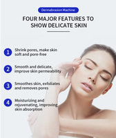 Appareil de beauté professionnel pour le visage à jet d'oxygène, hydradermabrasion, nettoyage en profondeur de la peau, rajeunissement, lifting du visage non chirurgical