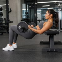 Nouvelle tenue de sport respirante pour femme, taille haute, effet ventre plat, idéale pour le yoga, l'entraînement et le quotidien
