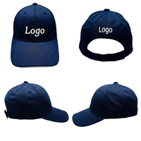 Op maat gemaakte logo borduring multi-color Oxford 100% katoenen baseballcap verstelbare metalen gespsluiting unisex volwassenen alle seizoenen
