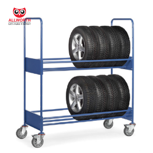 <span class=keywords><strong>Stock</strong></span> fabriqué en Chine, chariot de chariot de transport de panneaux en acier de stockage pliable à cadre solide - Product Image 2