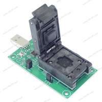 EMMC BGA153/BGA169 Soket Uji Pembaca USB Ukuran IC 11.5x13mm Uji Flash NAND