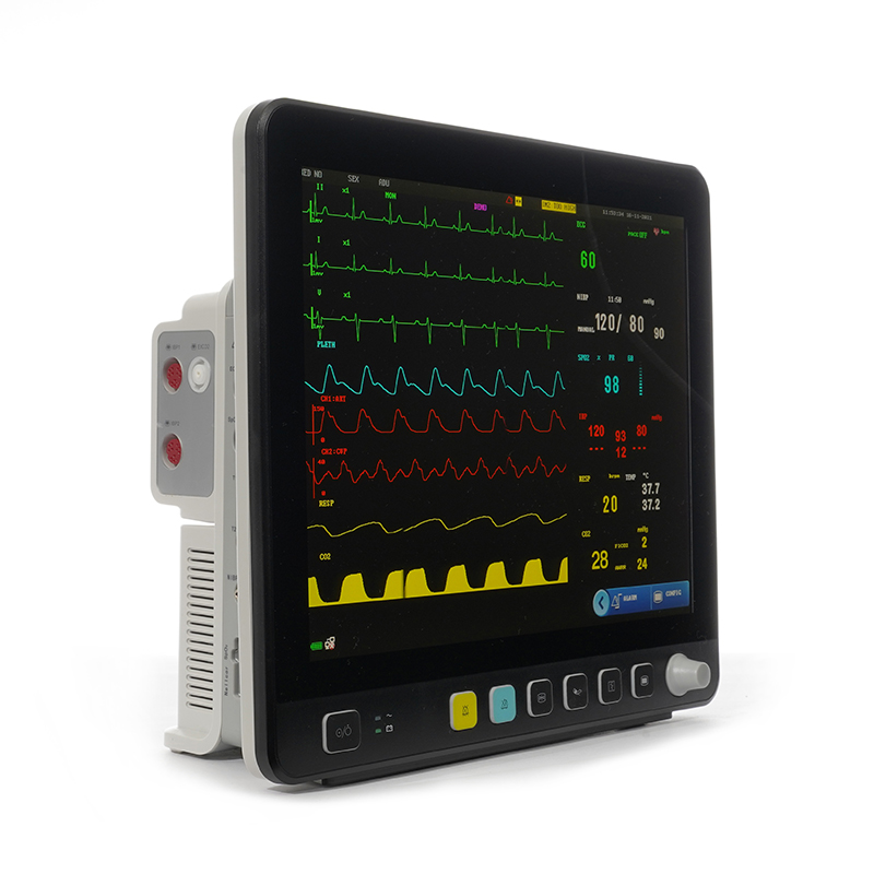 مراقب متعدد المعايير MN-PM005 تصميم جديد معتمد CE & ISO شاشة عرض ملونة لمريض الرضيع