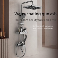 Ensemble de douche en laiton chromé, vente directe usine, avec douchette à main pour salle de bain