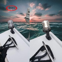 Feux d'ancre de navigation maritime Foyo, lampe de poupe, tout autour, 360 degrés, LED blanche pour bateau, yacht, pièces de rechange