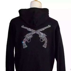 สติกเกอร์โลโก้คริสตัล 3 มิติ คุณภาพสูง แบบรีดร้อน สำหรับเสื้อยืดและชุดเดรส - Product Image 1