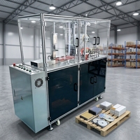Máquina Automática para Envolver en Celofán 3D, Empaquetadora de Alimentos, Envolvedora de Película Plástica, Plegadora de Esquinas para CD/DVD