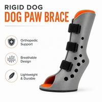 Orthèse de Correction Orthopédique Cheville-Pied Post-Opératoire pour Chien – Attelle Anti-Impact et Support de Marche Protecteur – Toutes Tailles S-XL